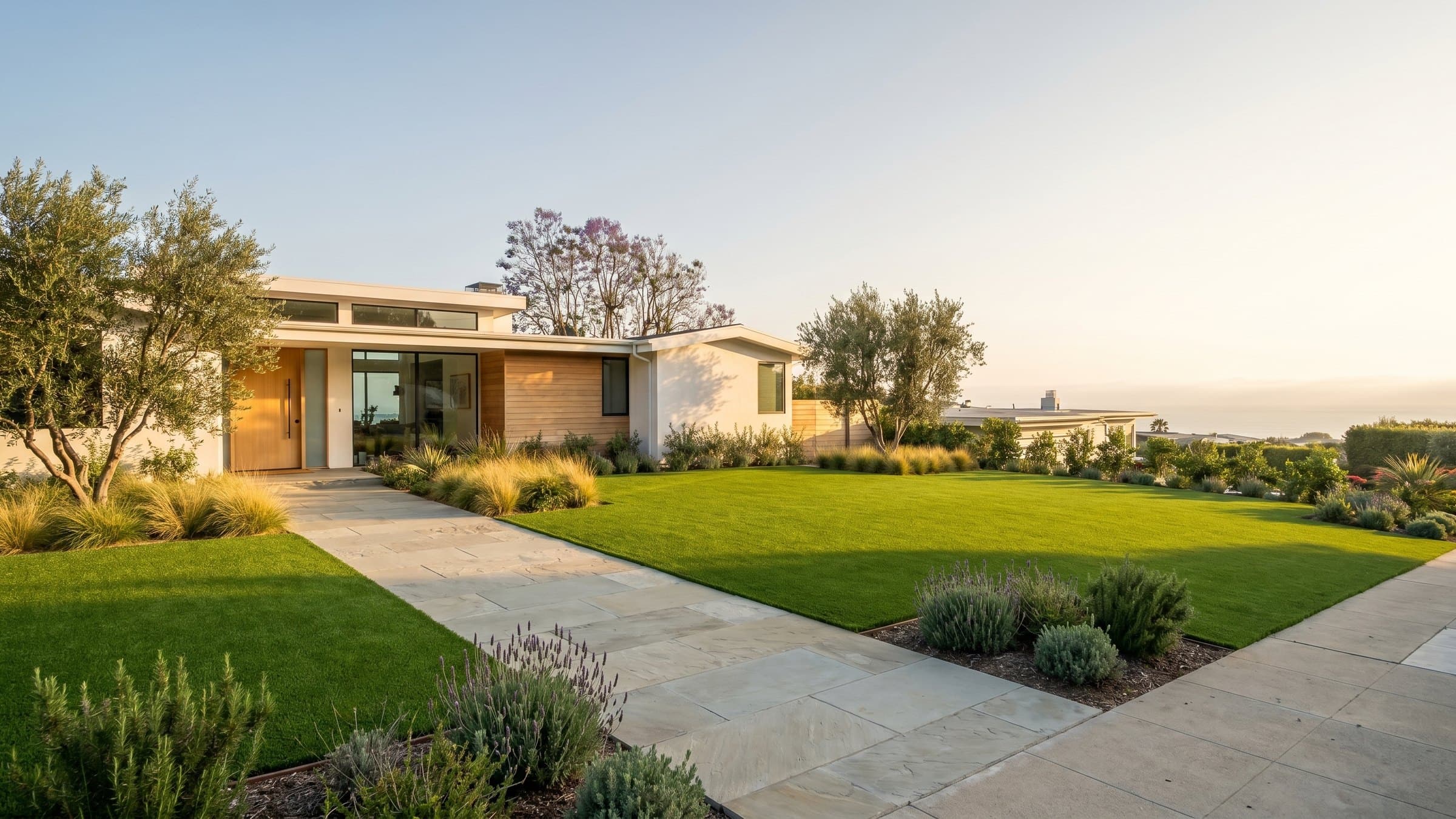 Artificial turf installation in Santa Monica, CA