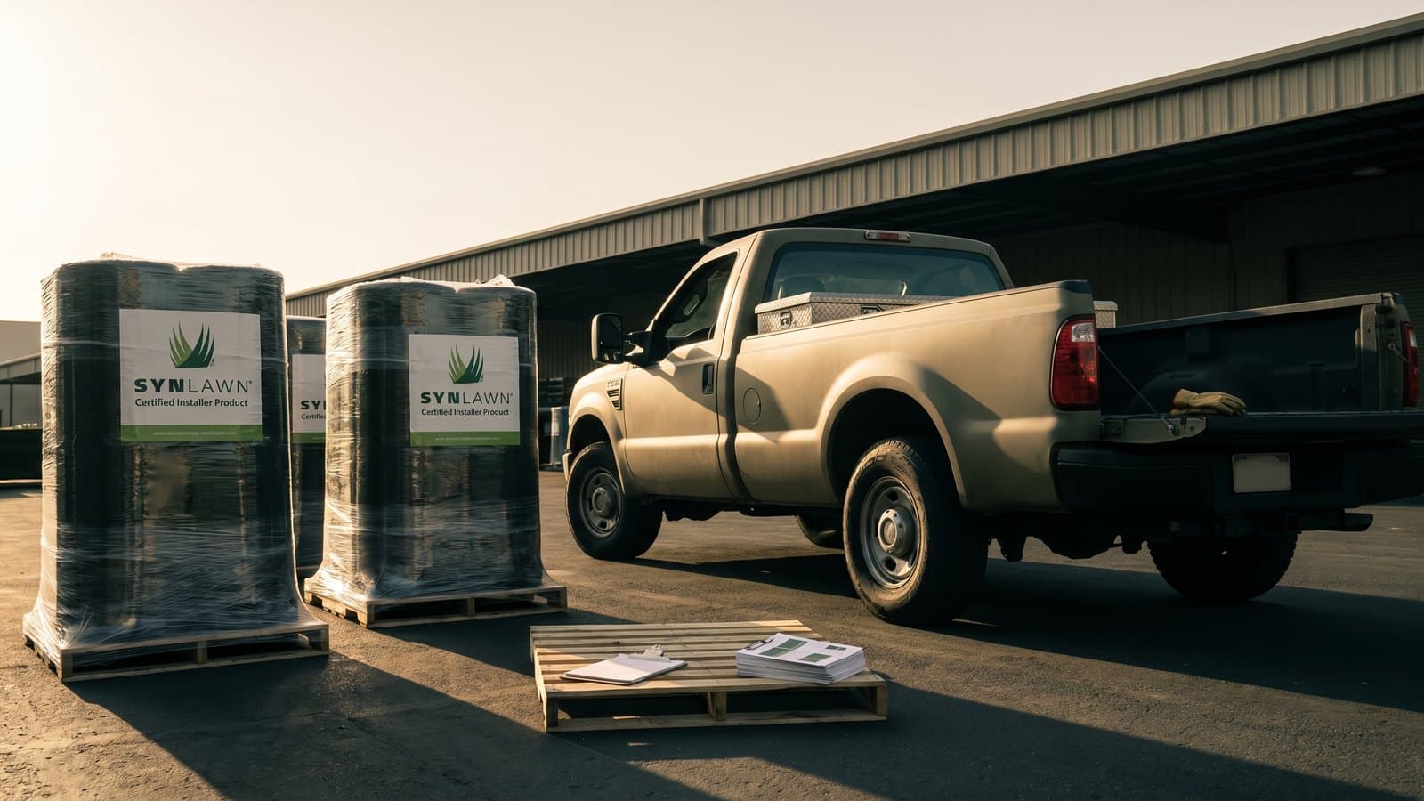 SYNLawn wholesale artificial turf distribution for landscape contractors