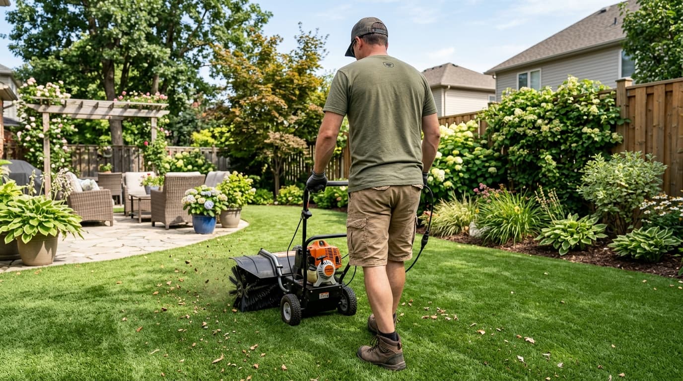 Turf Maintenance installation by Turf Soldier